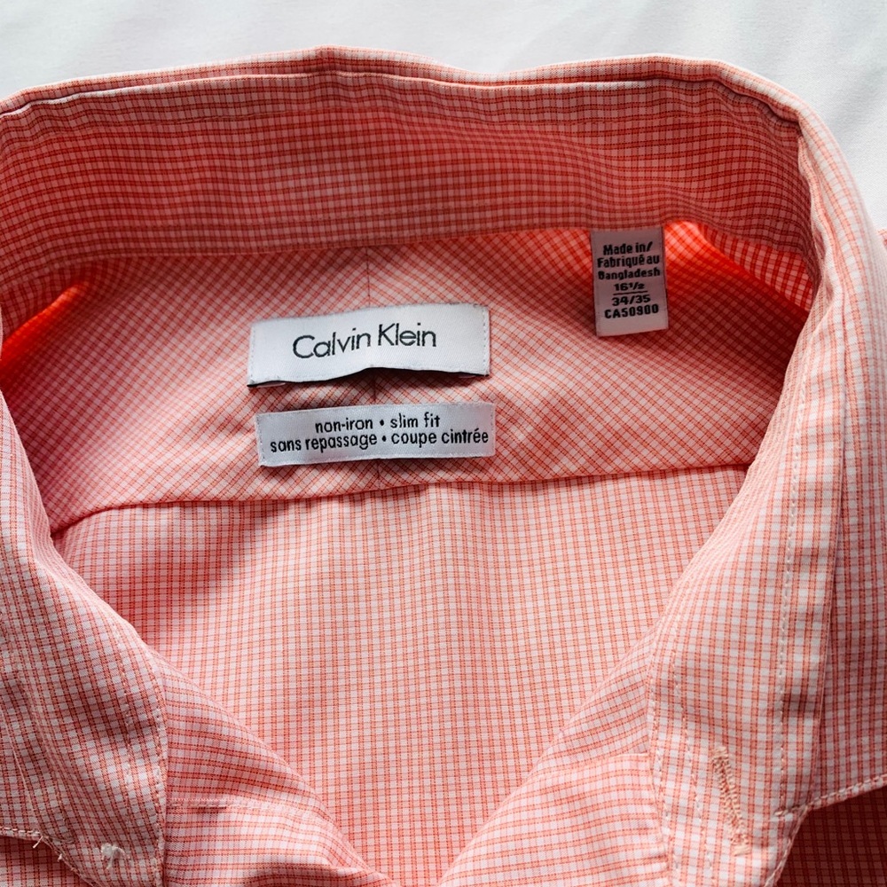 Calvin Klein Slim Fit Dress Shirt - Picture 2 of 3